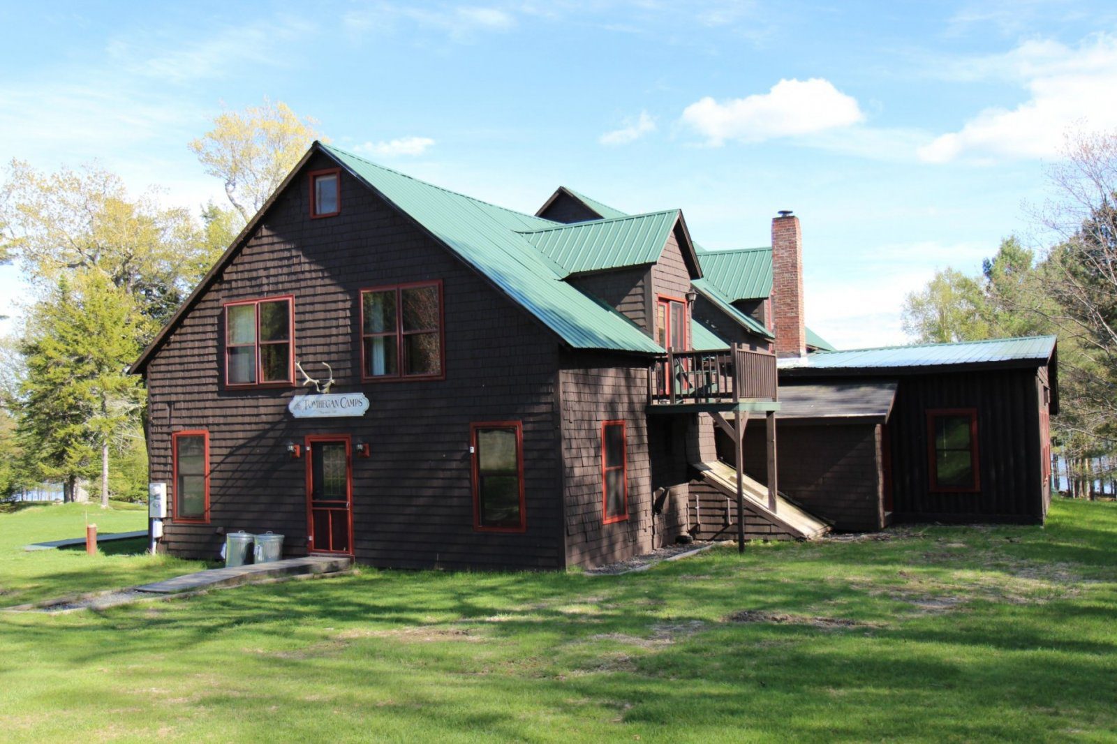 LodgeSideExterior « Tomhegan Wilderness Cabins Moosehead Lake Maine